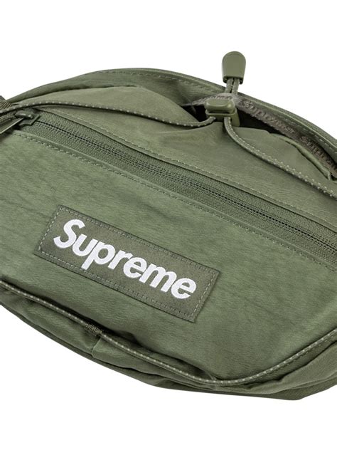 farfetch supreme waist bag.